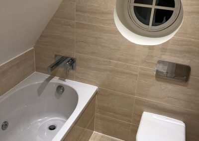Loft-to-bathroom and bedroom conversion, Chigwell