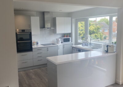Joining a kitchen and dining area, Coggeshall